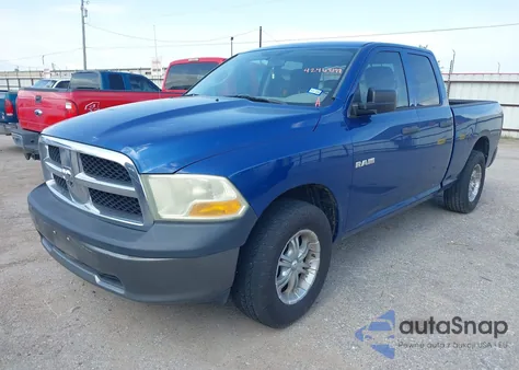 2010 Dodge Ram 1500 St from USA, damaged, VIN 1D7RB1GK7AS213943
